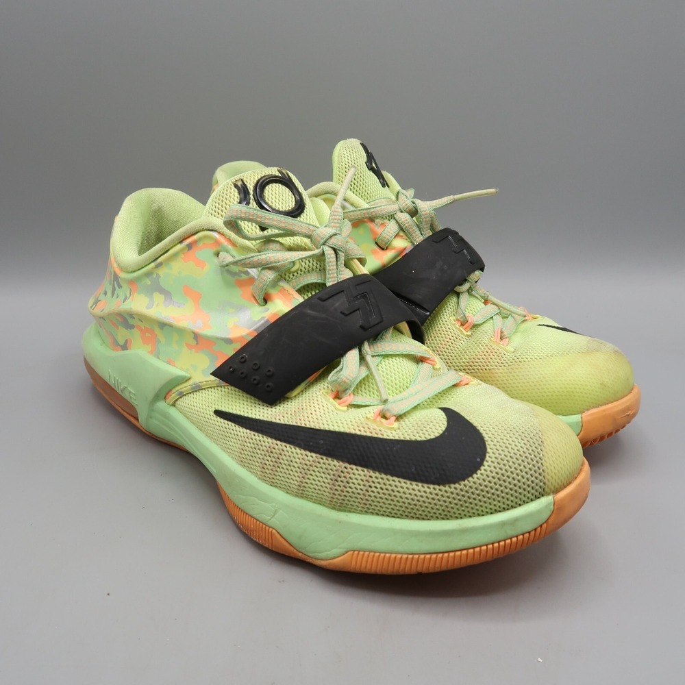 Nike Kevin Durant KD Hyper Jade Bright Yellow Youth Size 5Y 669942-304